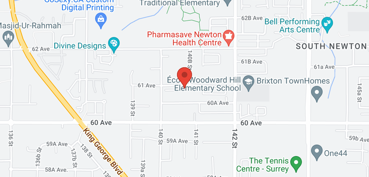 map of 73 14058 61 AVENUE